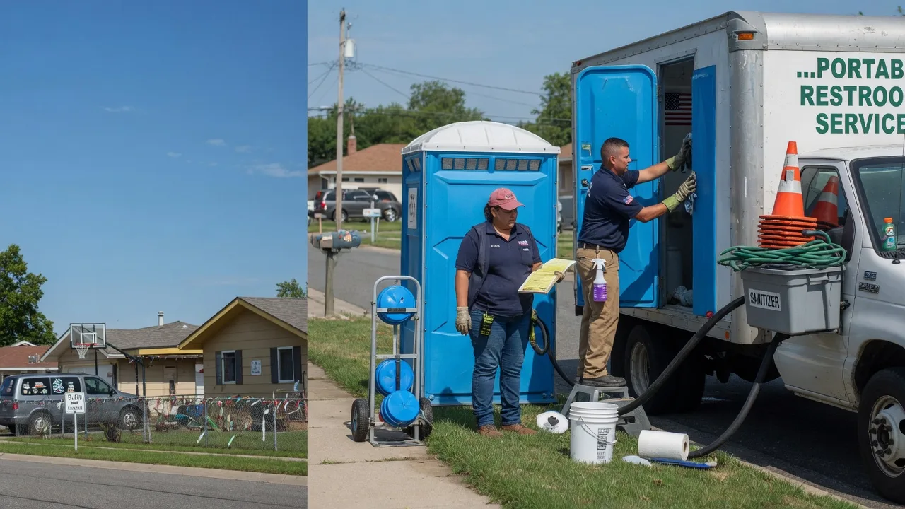 Porta Potty Rental in Wood River, IL near me